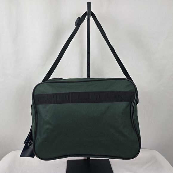 Chaps Laptop Bag Sedona Collection Green Black 15.5" x 11" x 3" - Picture 10 of 16